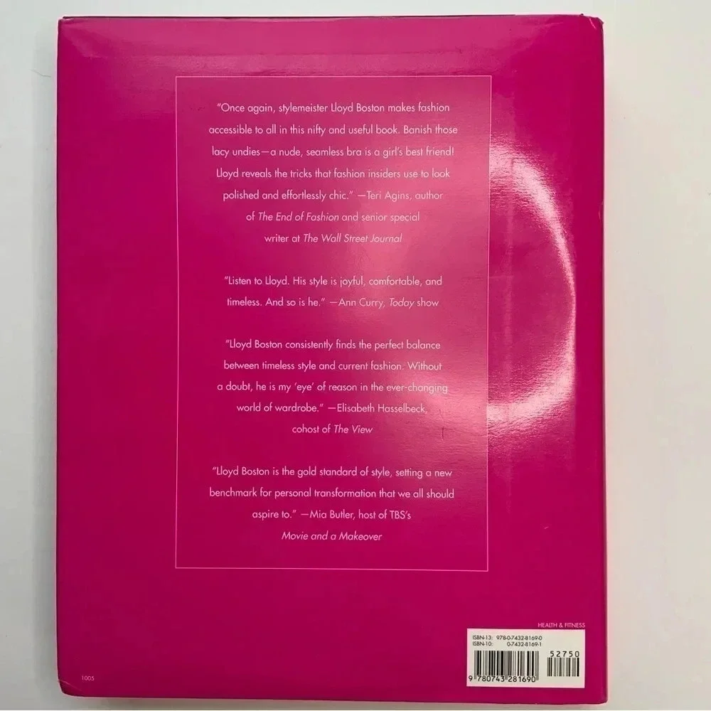 LLOYD BOSTON Fashion Coffee Table Book with Illustrations - Picture 2 of 10